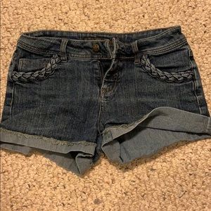 jean shorts